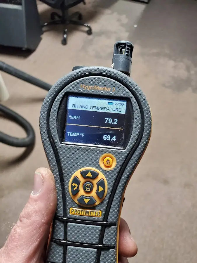 Moisture meter humidity assessment for Mold Remediation & Removal in Providence